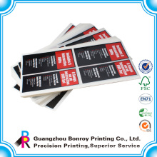 Offset printing full color die cut custom stickers